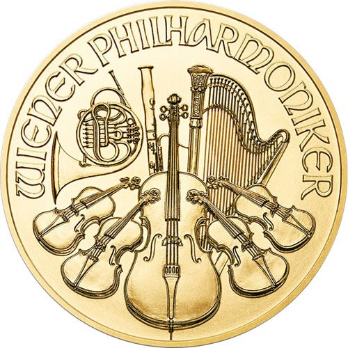 1oz Austrian Philharmonic - Varied Years