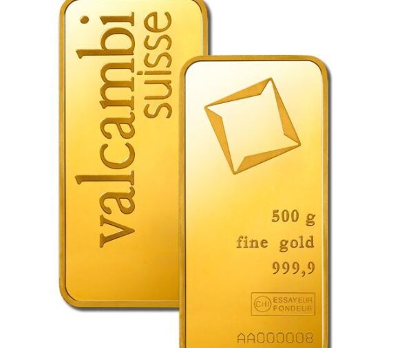 Valcambi 500g Gold Bar
