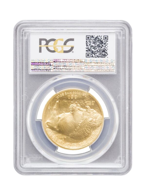 PCGS 2011 1oz American Buffalo Gold Coin MS70 - Image 2