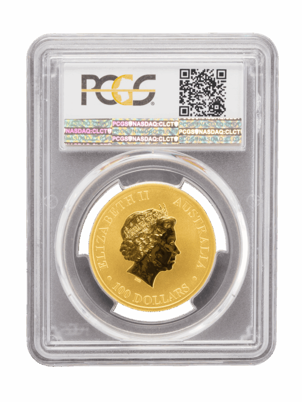 PCGS 2013 1oz Gold Australian Kangaroo MS68 - Image 2
