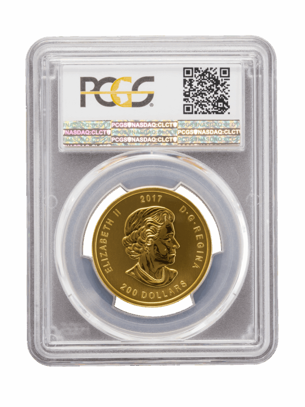 PCGS 2017 1oz Gold Call of the Wild 'Elk' MS69 - Image 2