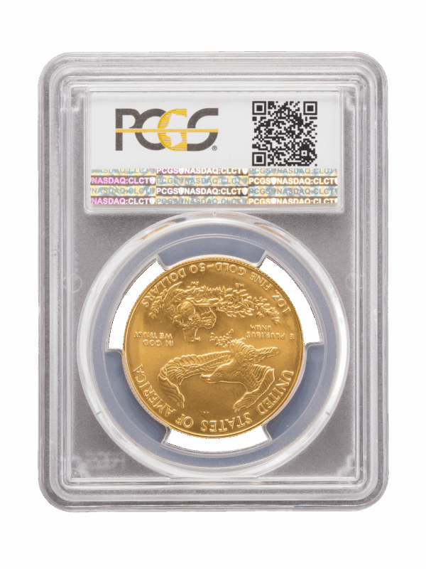 PCGS 1987 1oz Gold American Eagle MS68 - Image 2