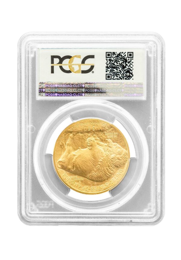 PCGS 2019 1oz Gold American Buffalo MS70 - Image 2