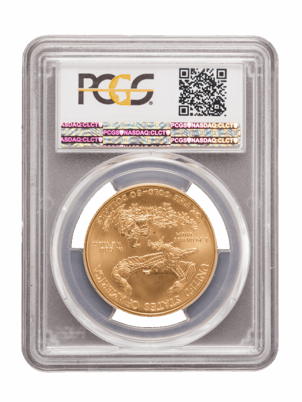 PCGS 2019 1oz Gold American Eagle MS69 - Image 2