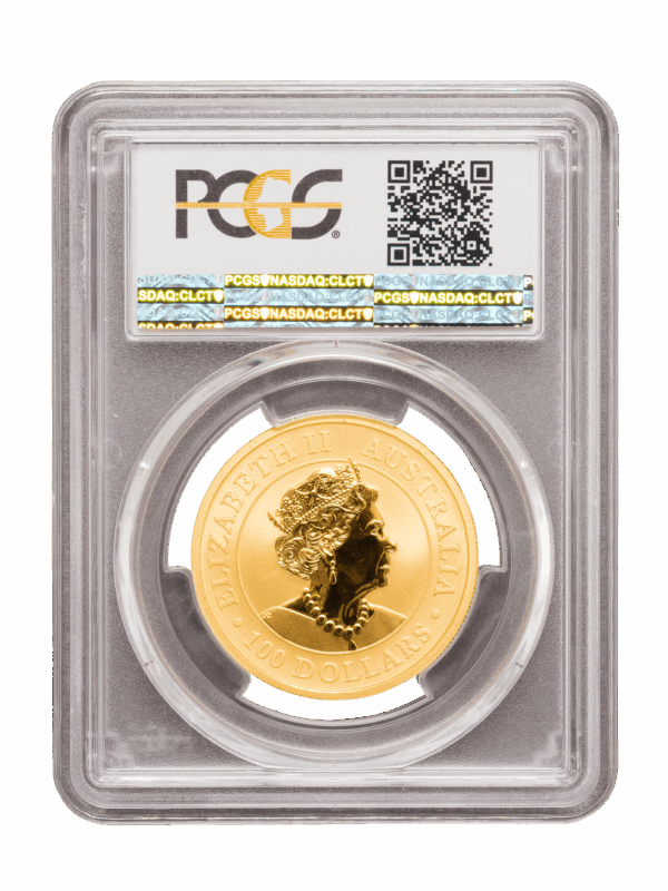 PCGS 2019 1oz Gold Australian Kangaroo MS70 - Image 2