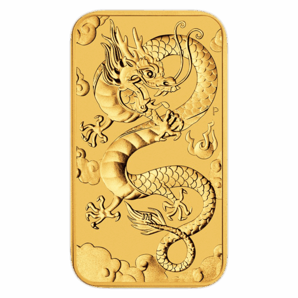 2019 1oz Gold Australian Dragon