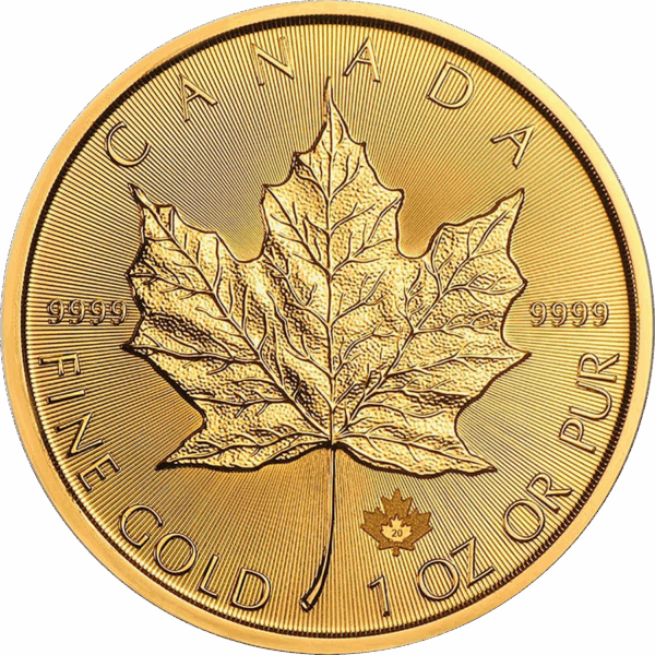 2020 1oz Canadian Maple Leaf Gold Coin