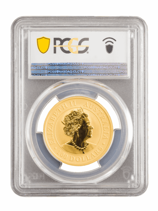 PCGS 2020 1oz Gold Australian Kangaroo MS70 - Image 2