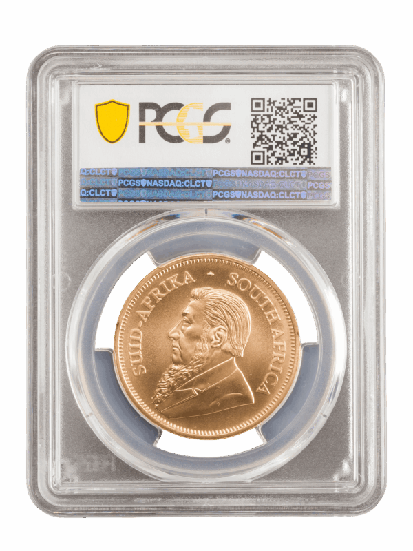 PCGS 2020 1oz Gold South African Krugerrand MS70 - Image 2