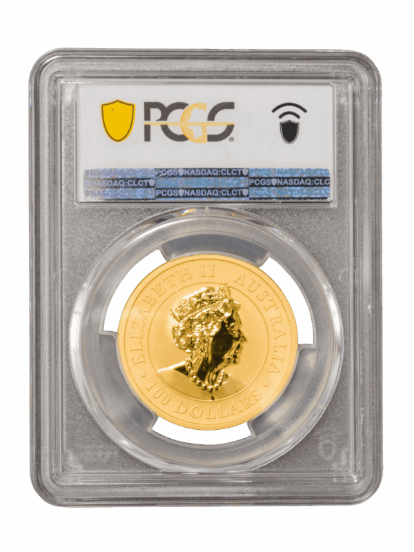 PCGS 2021 1oz Gold Australian Kangaroo MS69 - Image 2