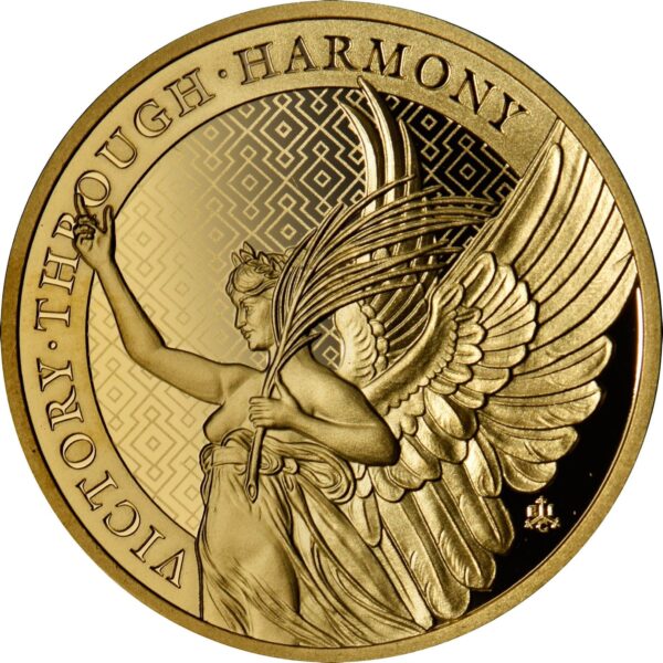 2021 1oz 24k Gold UK Queen's Virtue 'Victory'