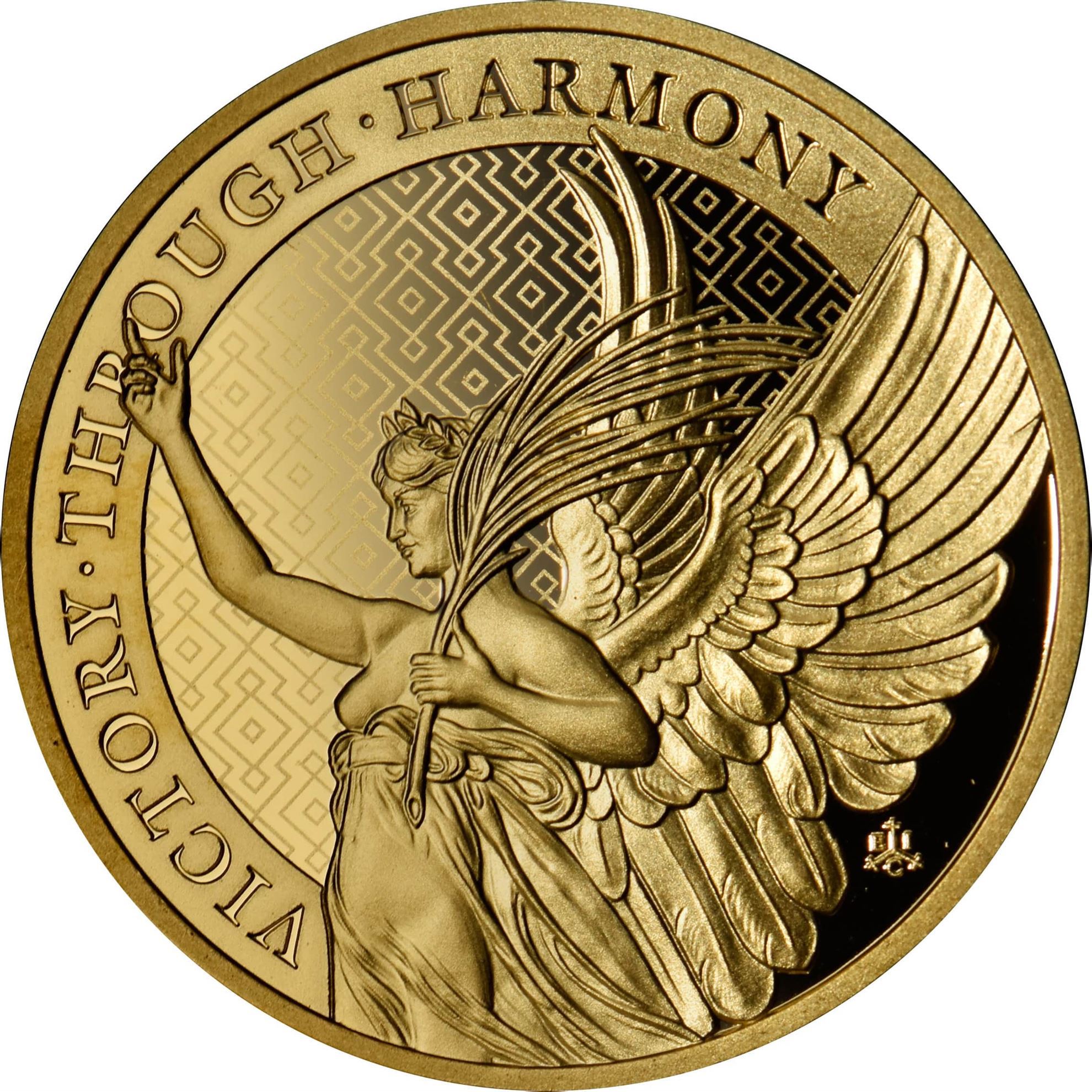 2021 1oz 24k Gold UK Queen's Virtue 'Victory'