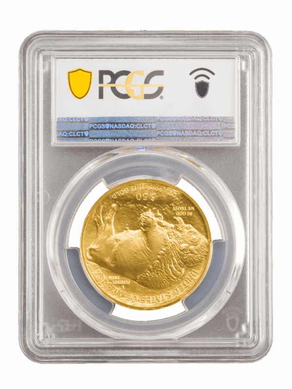 PCGS 2021 1oz Gold American Buffalo MS70 - Image 2