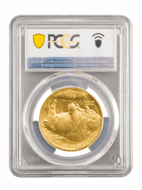 PCGS 2021 1oz Gold American Buffalo MS69 - Image 2