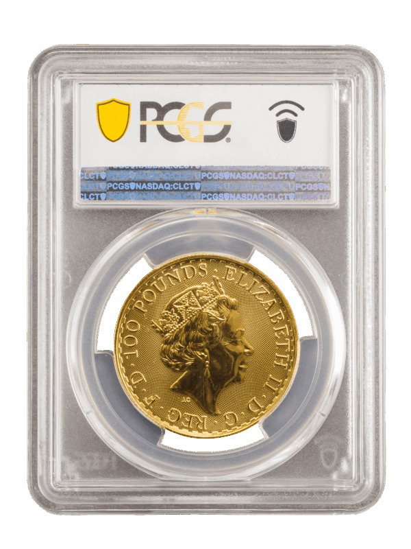 PCGS 2022 1oz Gold Britannia MS70 - Image 2