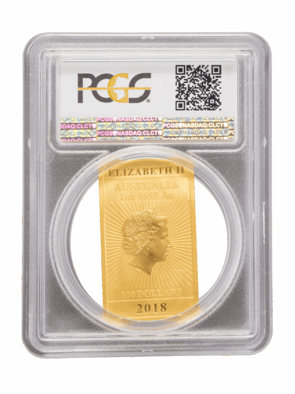 PCGS 2022 1oz Gold Australian Dragon MS70 - Image 2