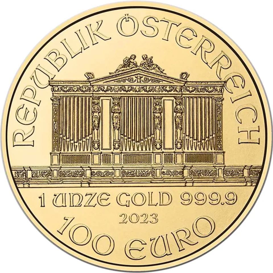 2023 1oz Austrian Philharmonic Gold Coin