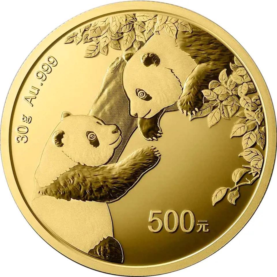 2023 30g Chinese Panda Gold Coin