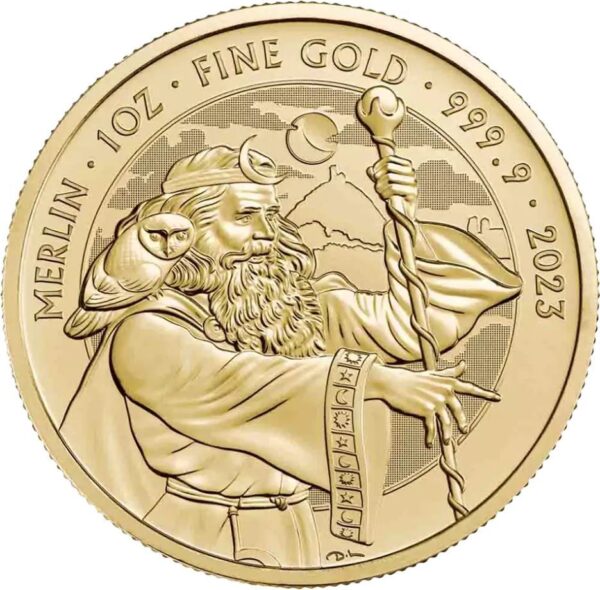 2023 1oz UK Myths and Legends Merlin