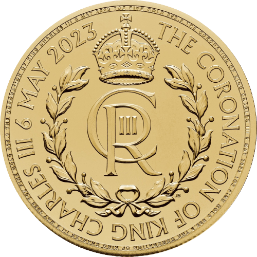 2023 1oz UK King Charles III Coronation Gold Coin