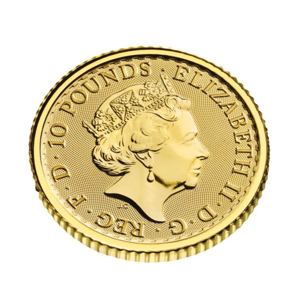 2023 1/10oz UK Britannia (QEII) Gold Coin - Image 4