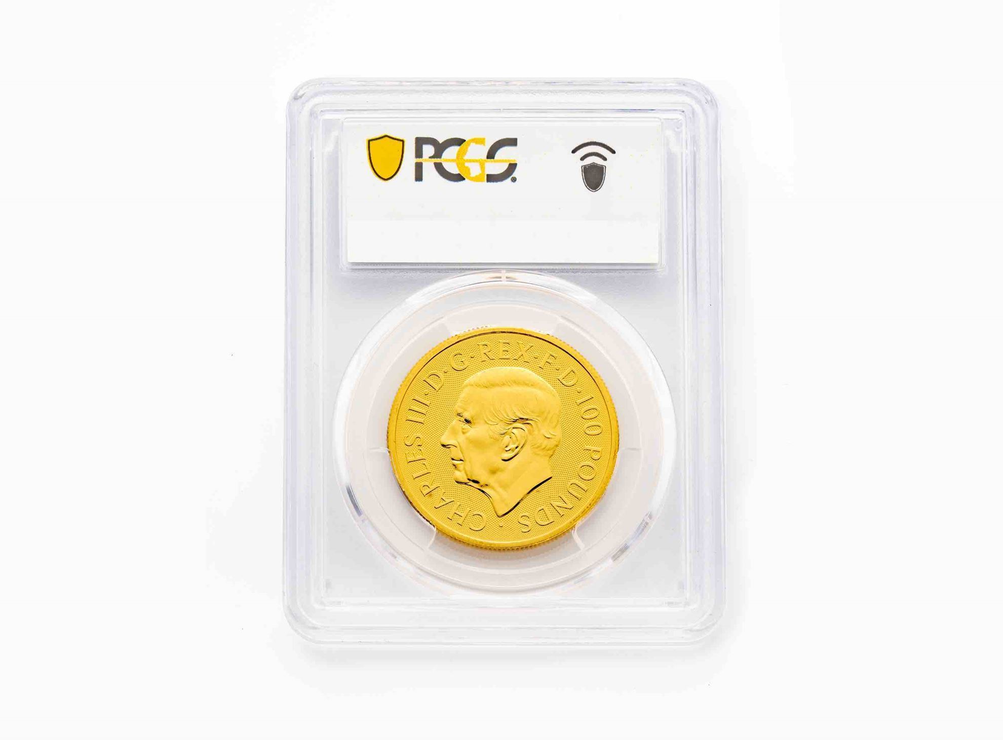 PCGS 2023 1oz Gold Tudor Beast 'Bull' MS68