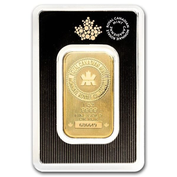 Royal Canadian Mint 1oz Gold Bar
