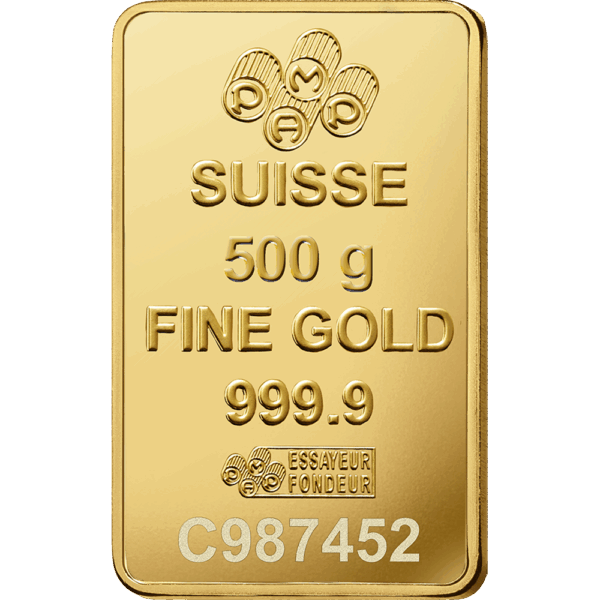 Pamp Fortuna 500g Gold Bar
