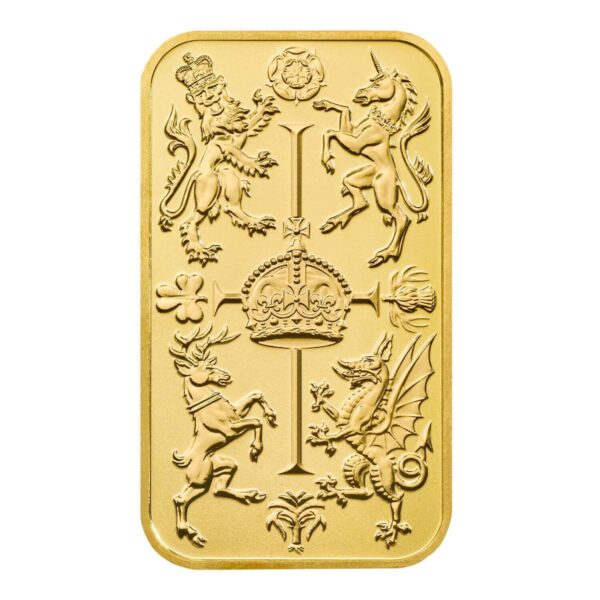 The Royal Celebration 1oz Gold Bar - Image 3