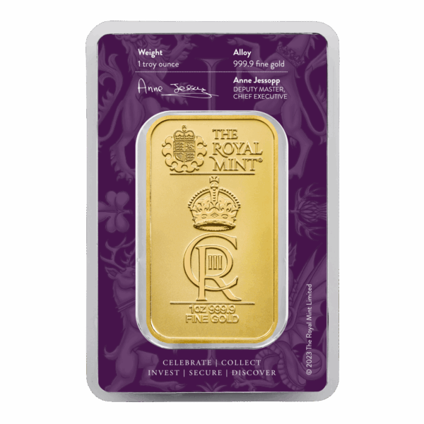 The Royal Celebration 1oz Gold Bar - Image 2