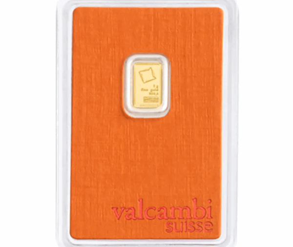 Valcambi 1g Gold Bar