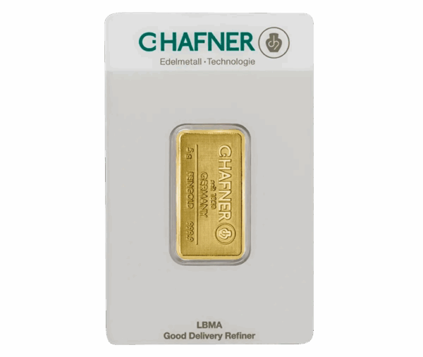 C.Hafner 5g Gold Bar