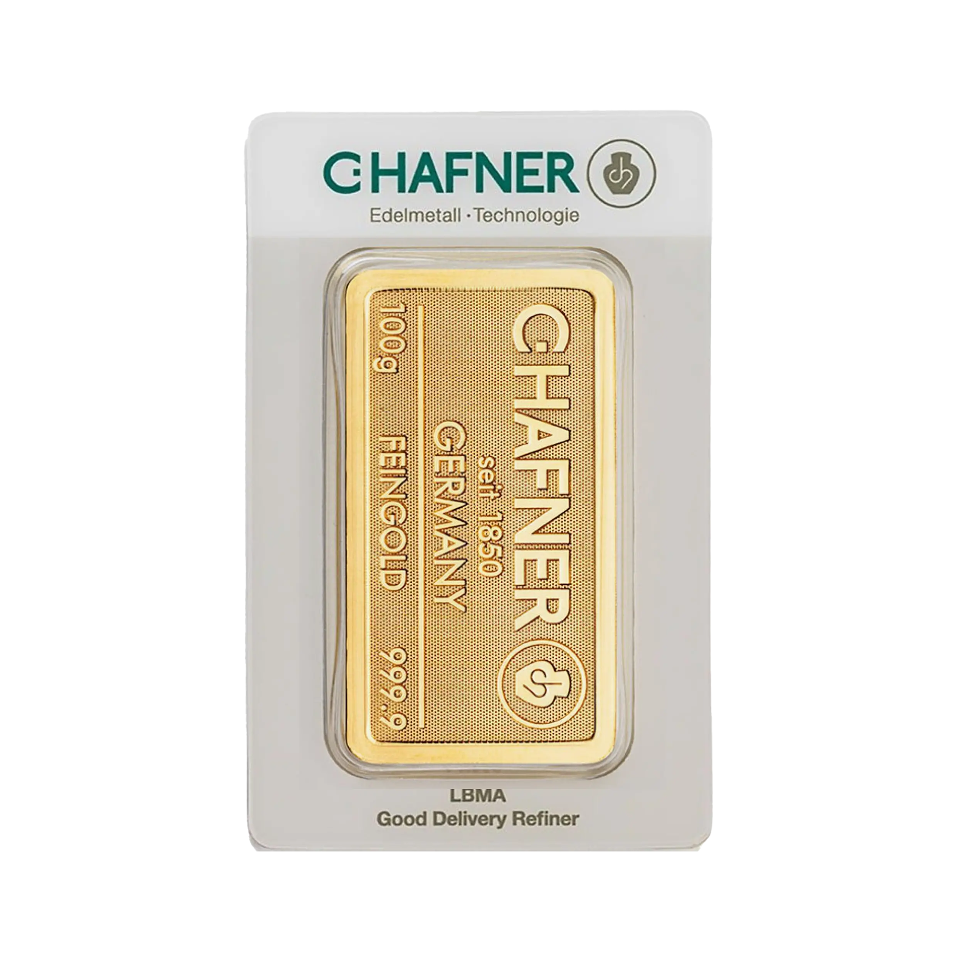 C.Hafner 100g Gold Bar