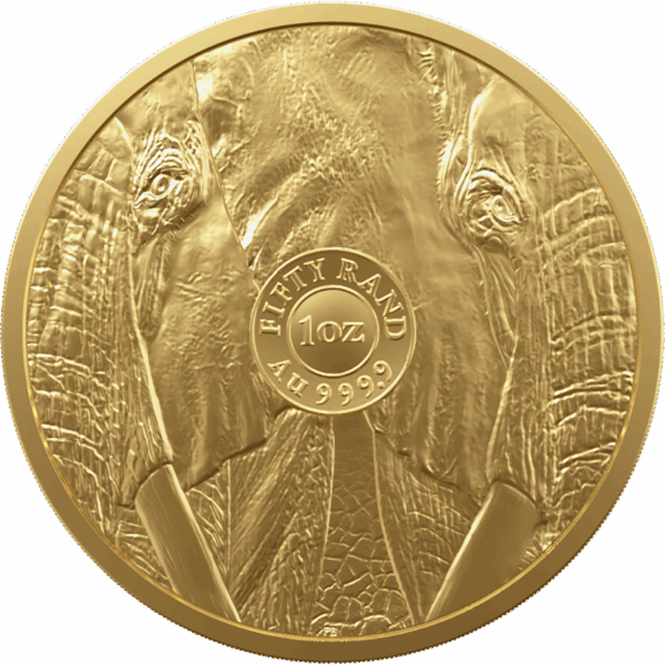 2023 1oz South African 'Big 5 Series' - Elephant Gold Coin - Image 2