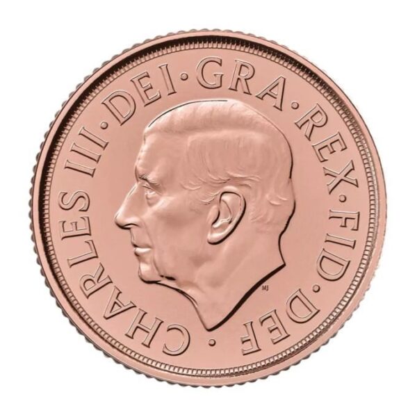 2024 UK 1/2 Sovereign - KCIII Gold Coin - Image 2