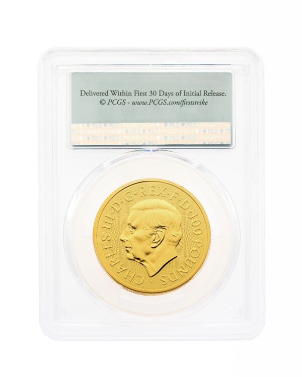 PCGS 2024 1oz Gold Tudor Beast 'Dragon' MS69