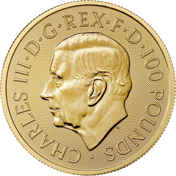 2024 1oz UK Tudor Beast 'Tudor Dragon' Gold Coin - Image 2