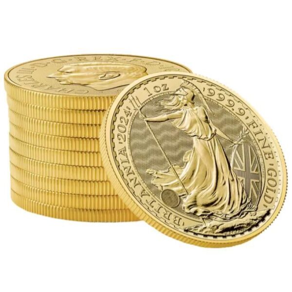 2024 1oz UK Britannia Gold Coin - Image 4