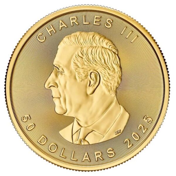 2025 1oz Canadian Maple Leaf Gold Coin - Image 2