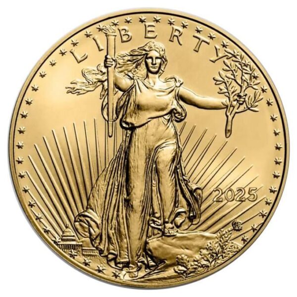 2025 1oz American Eagle Gold Coin - Image 2
