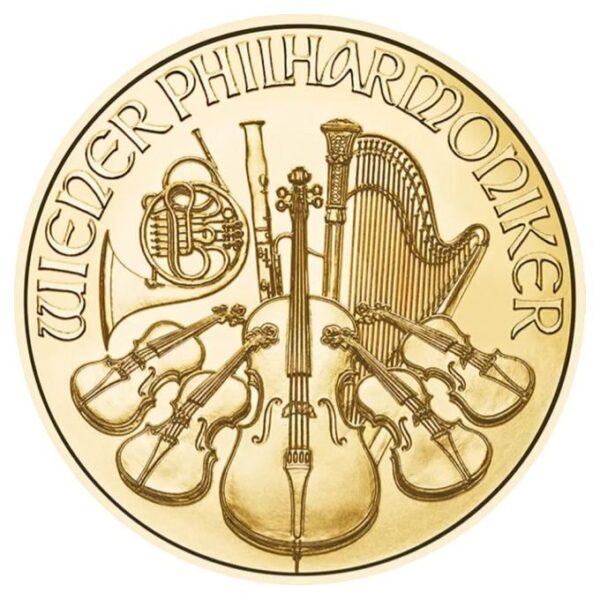 2025 1oz Austrian Philharmonic Gold Coin - Image 2