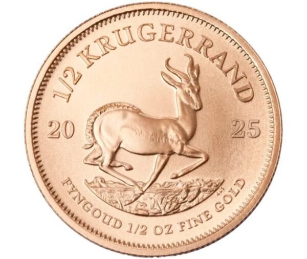 2025 1/2oz South African Krugerrand Gold Coin