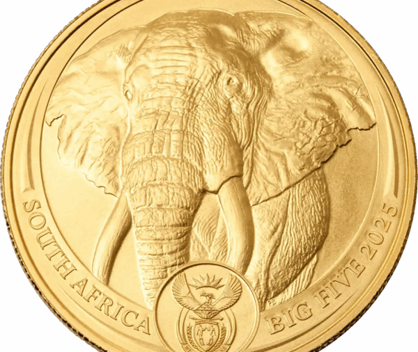 2025 1oz South African 'Big 5' - Elephant Gold Coin
