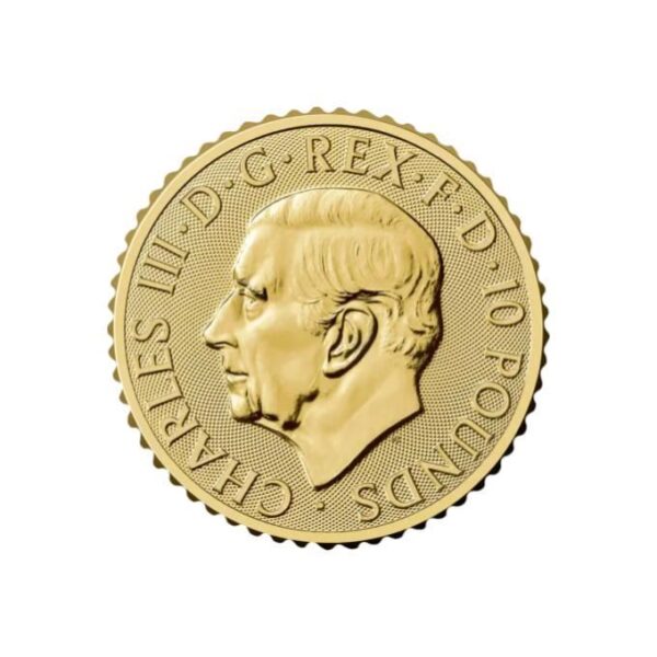 2025 1/10oz UK Britannia Gold Coin - Image 2