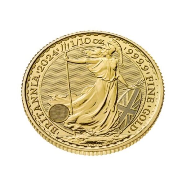 2025 1/10oz UK Britannia Gold Coin - Image 3