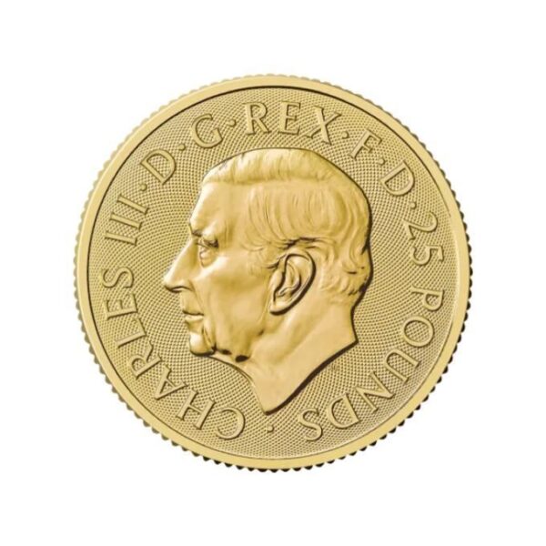 2025 1/4oz UK Britannia Gold Coin - Image 2