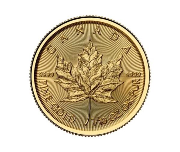 2025 1/10oz Canadian Maple Leaf Gold Coin