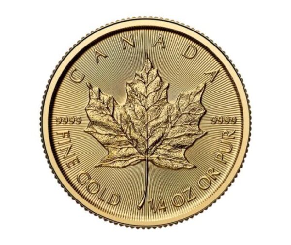 2025 1/4oz Canadian Maple Leaf Gold Coin