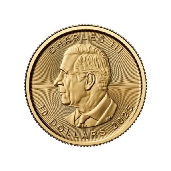 2025 1/4oz Canadian Maple Leaf Gold Coin - Image 2