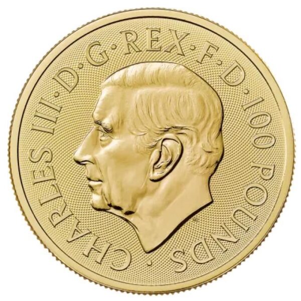 2025 1oz UK Tudor Beast 'Greyhound of Richmond' Gold Coin - Image 3